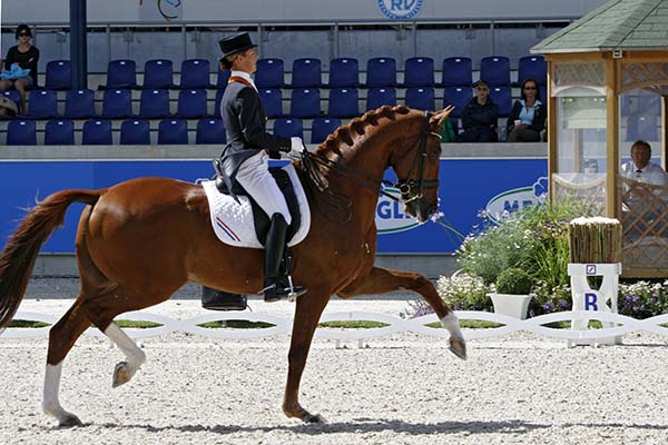 Adelinde Cornelissen mit Jerich Parzival Foto: Lune Jancke